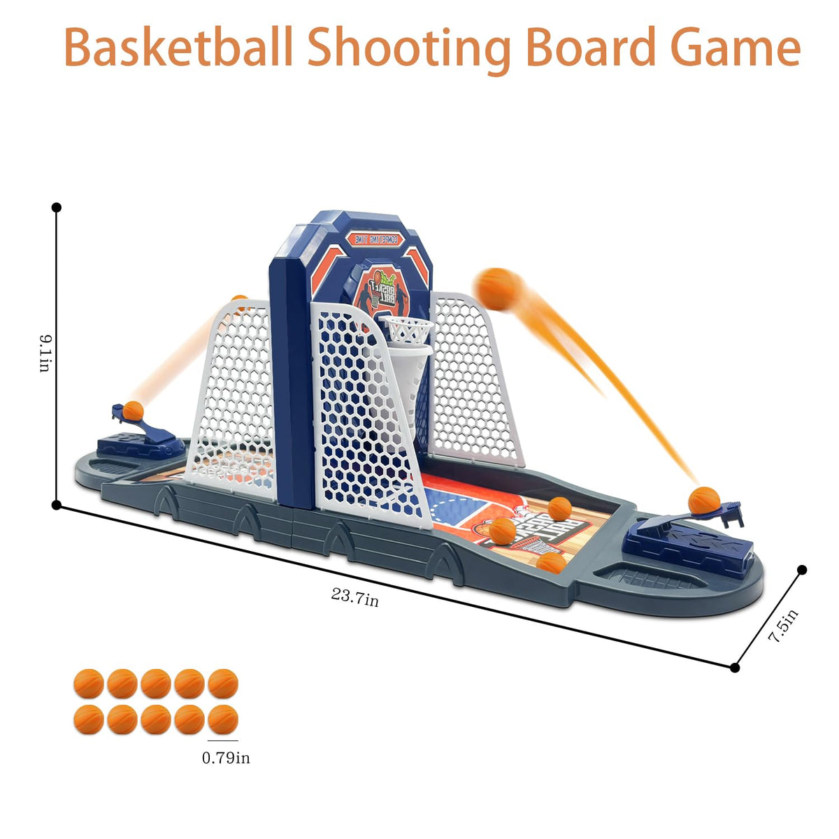 Anemeeoke colorful basketball balls, durable for long-lasting play.