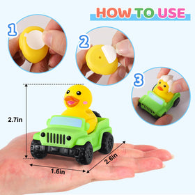 ANGGIKO jeep ducks as conversation starters at events.