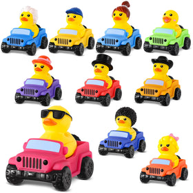 ANGGIKO jeep ducks pack shot for display and gifting.