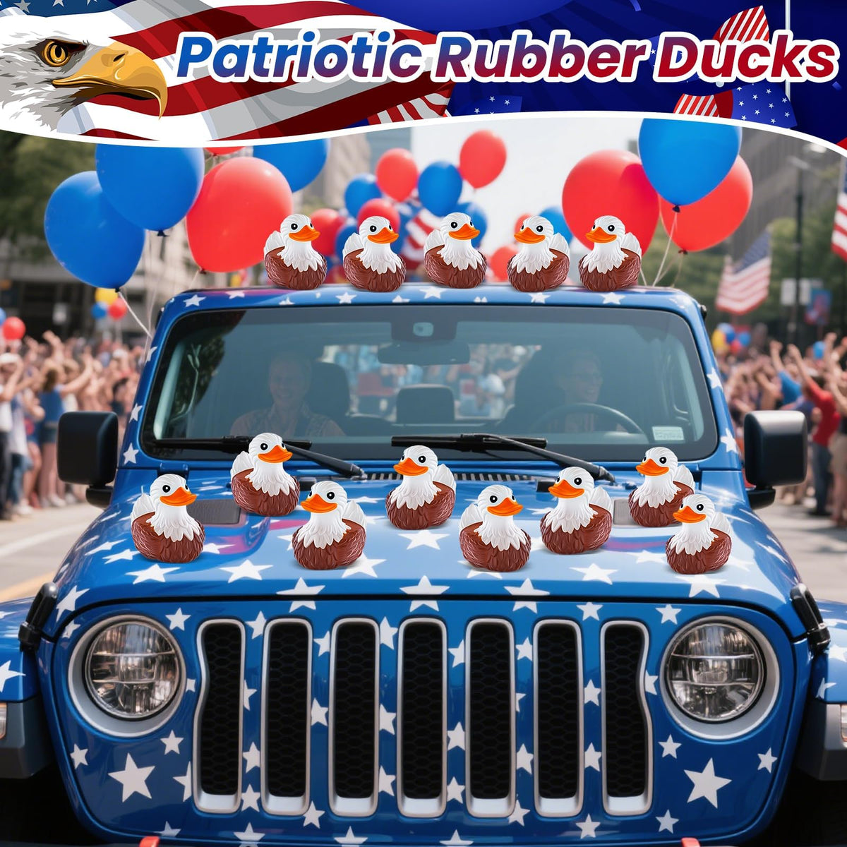 ANGGIKO bath-time-duck-closeup emphasizes premium rubber quality for long-lasting bath fun.