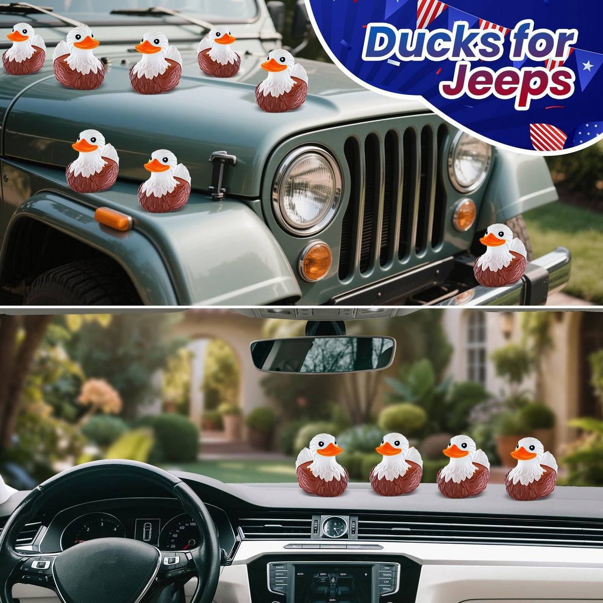 ANGGIKO cruise-party-favors-ducks are perfect for deck parties and quirky table accents.