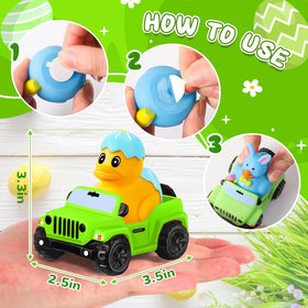 ANGGIKO Easter ducks dashboard decoration adds charm to car interiors.