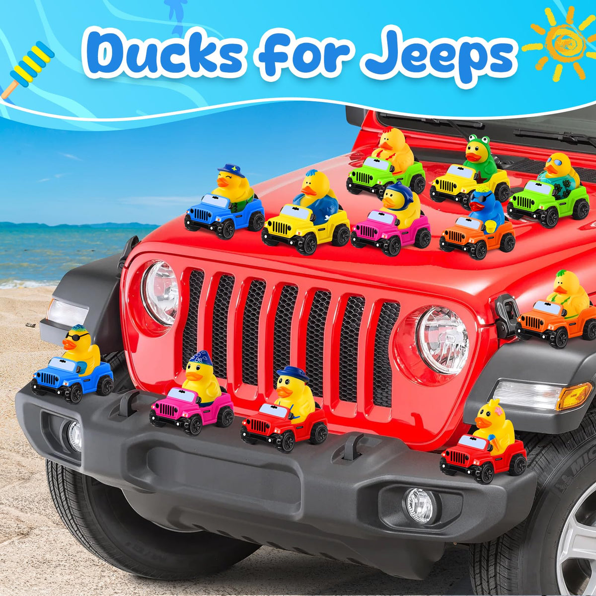 ANGGIKO summer ducks make memorable party favors for kids and guests