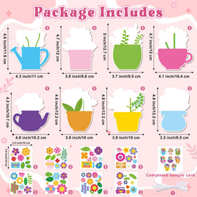 ANGOLIO flower stickers for effortless embellishment and personalized cards