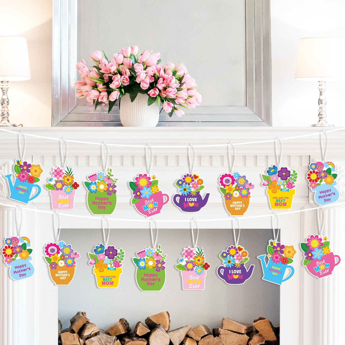 ANGOLIO hanging ornaments display finished art at home
