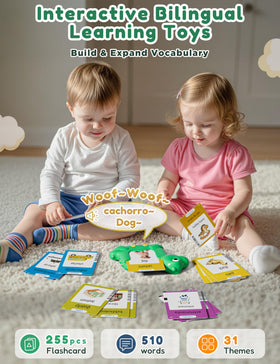 ANhovno portable pocket speech toy designed for on-the-go language learning.
