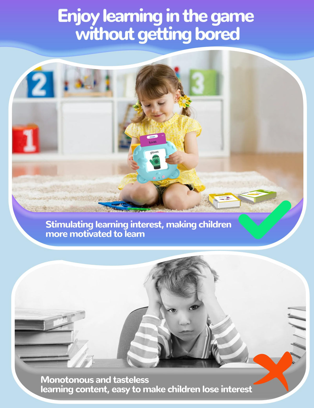 ANhovno versatile educational tool suits families, therapists, and home learning environments.