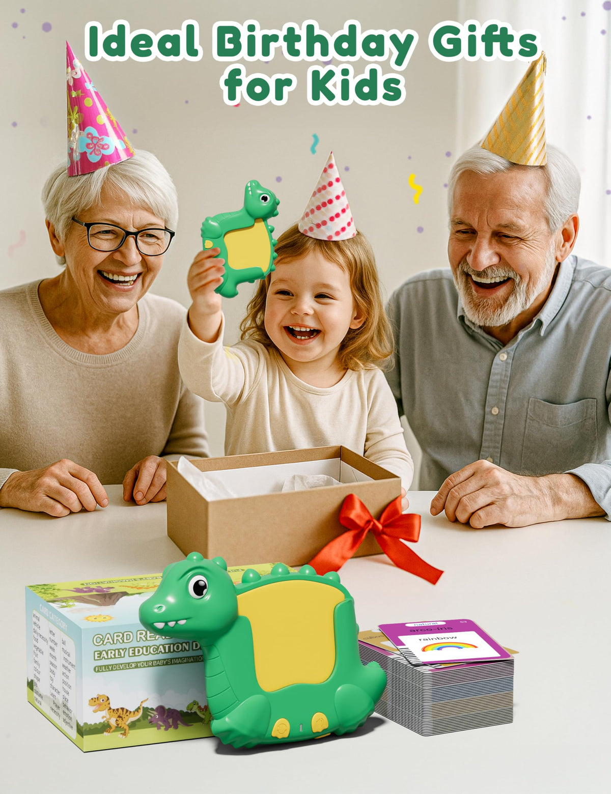 ANhovno travel-friendly flash cards ideal for car and plane playtime.
