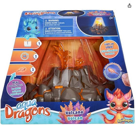 LED lava light in the Animagic Volcano tank creates a dramatic glow for observation
