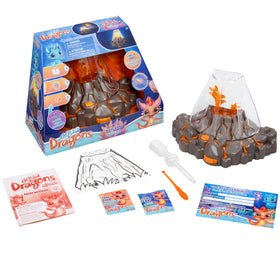 Animagic Aqua Dragons Volcano tank with LED lava light for engaging home science display