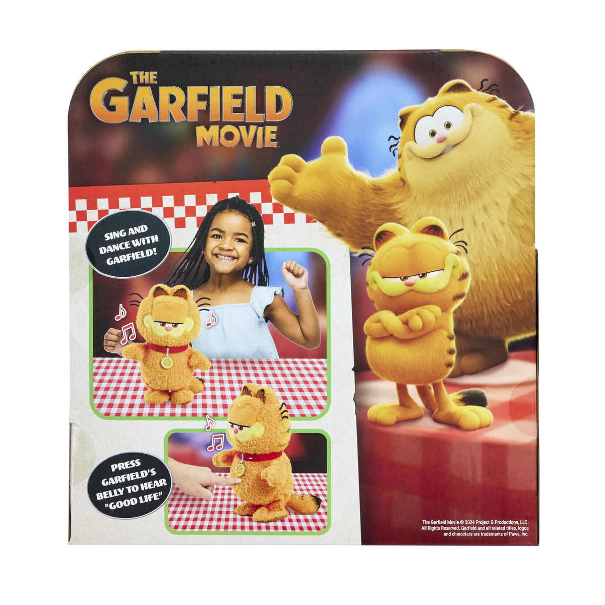 Animagic Goliath Garfield plush makes a perfect gift for fans of the movie.