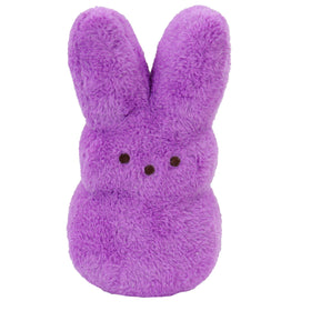Animal Adventure 15-inch purple shaggy bunny Peeps plush, a soft cuddle buddy for playtime.