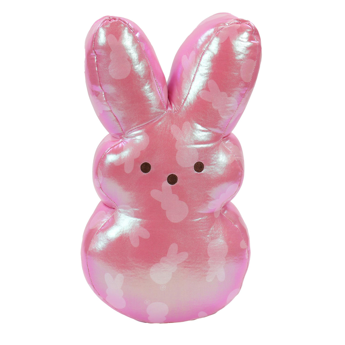 Animal Adventure 15-inch Lamé Pink Bunny Peeps Plush, Easter basket buddy.