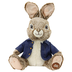 Animal Adventure Peter Rabbit plush 16-inch for imaginative play and cuddles