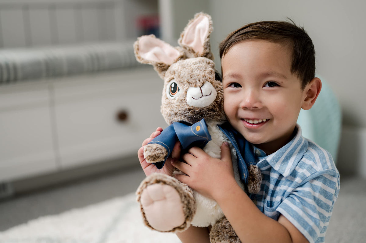 Animal Adventure Peter Rabbit plush collectible design for display or gifting