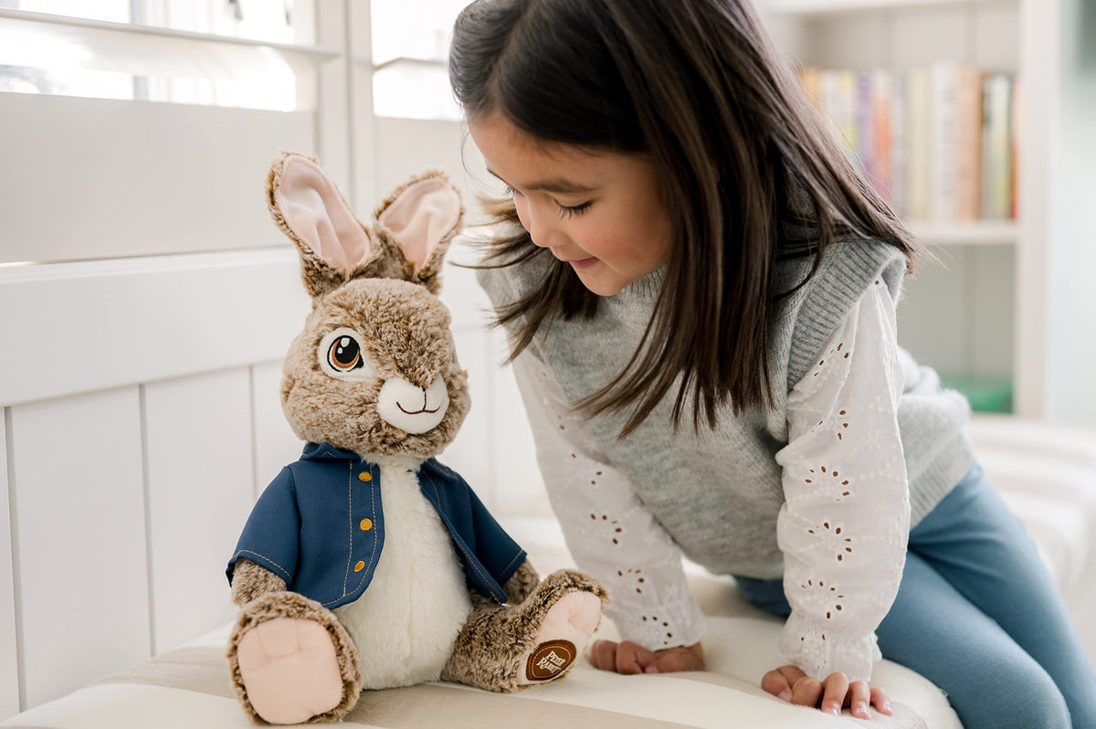 Animal Adventure Peter Rabbit plush gift-ready packaging ideal