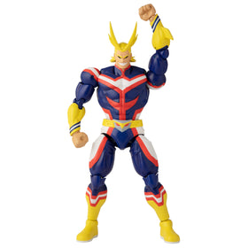 ANIME HEROES All Might action figure with 20+ articulation points supports varied poses.