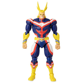 ANIME HEROES All Might action figure detailed likeness enhances collector display and cosplay inspiration.