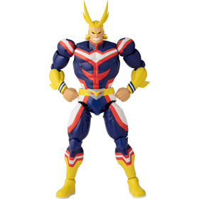 ANIME HEROES All Might packaging manga-inspired adds authentic flair to unboxing.
