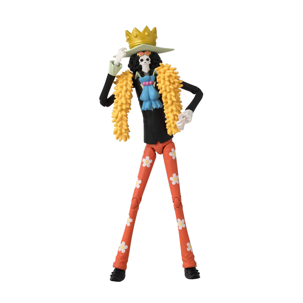 Anime Heroes Brook accessories expand play and posing versatility.