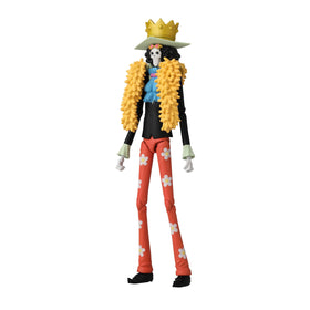 Anime Heroes Brook figure pose set showcasing interchangeable hands for dynamic scenes.