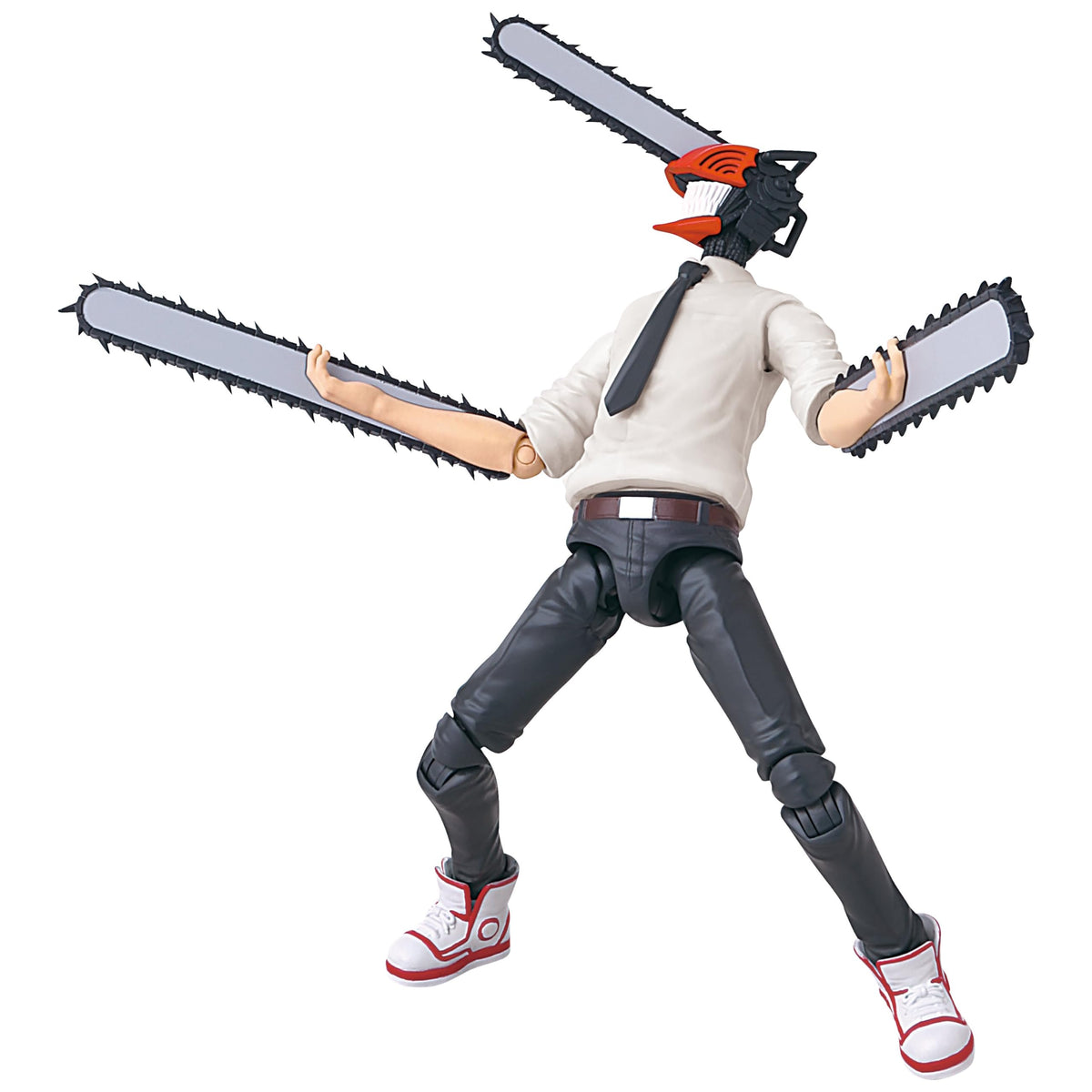 ANIME HEROES Chainsaw Man figure with 6.5-inch height for dynamic shelf display.