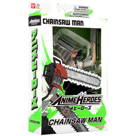 ANIME HEROES Chainsaw Man display-ready figure for collectors.