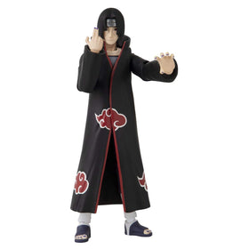 ANIME HEROES Itachi Uchiha figure with detailed deco capturing stern presence.