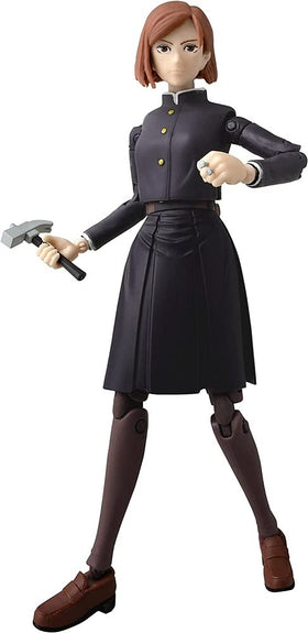 ANIME HEROES Nobara Kugisaki figure articulation pose for dynamic posing.