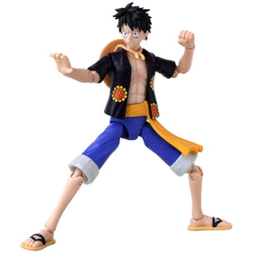 ANIME HEROES Luffy accessories enhance Dressrosa-era detail and play options.
