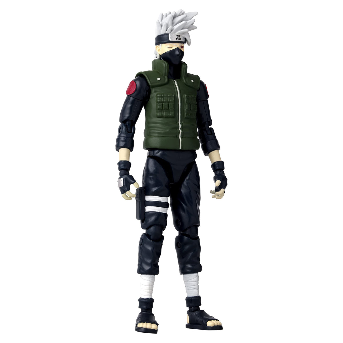 ANIME HEROES Kakashi battle pose figure shows dynamic articulation for posing