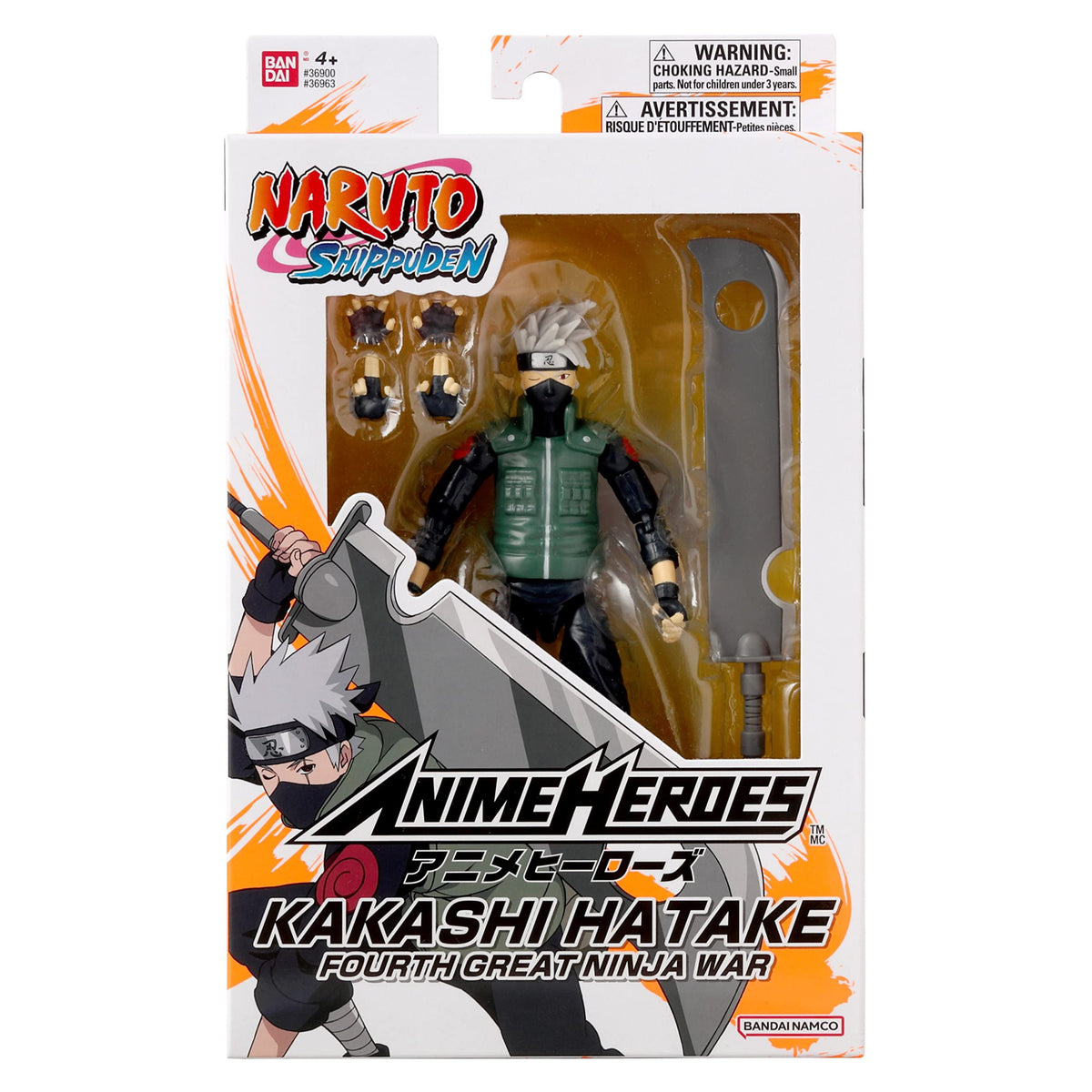 ANIME HEROES Kakashi detailed sculpt captures true likeness