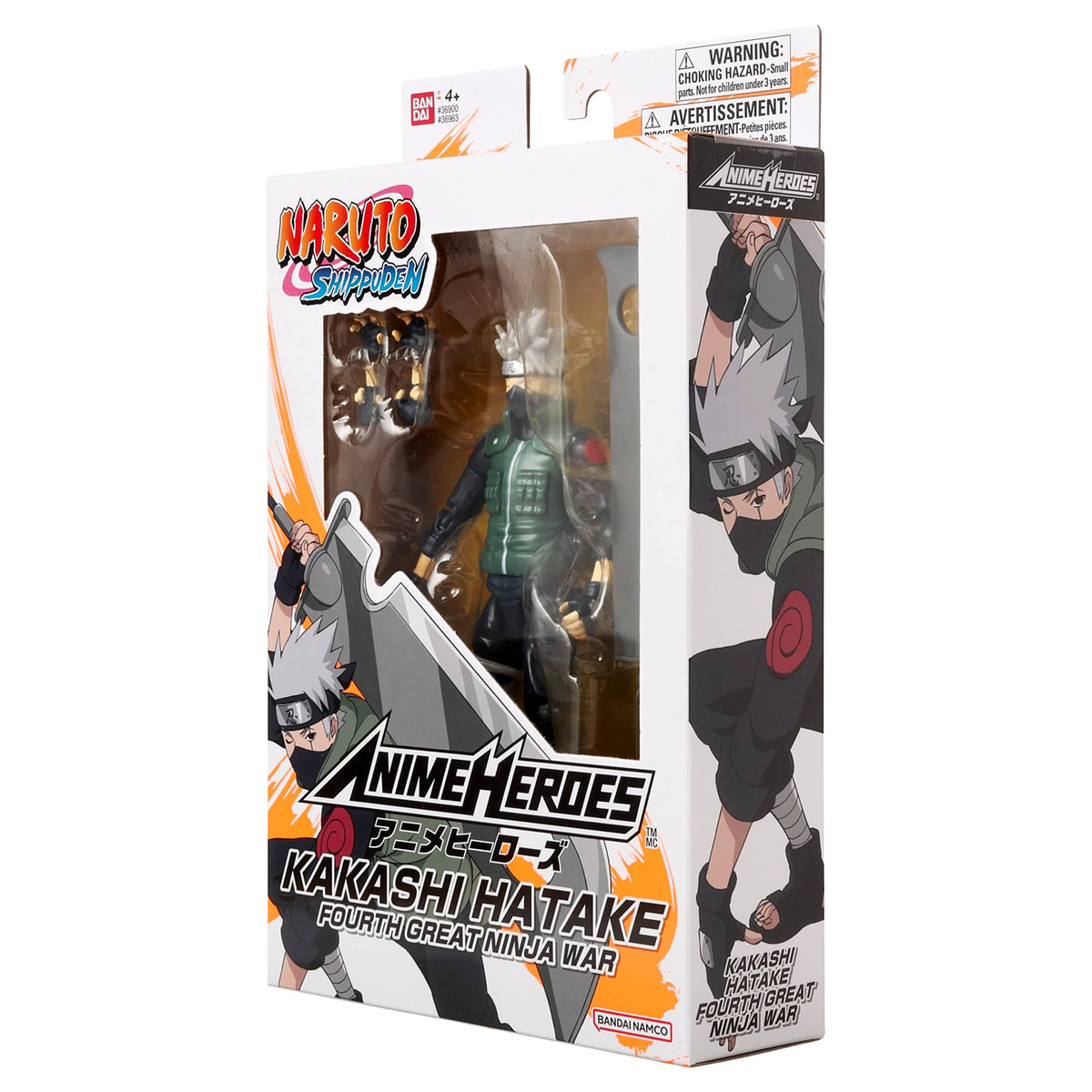 ANIME HEROES Kakashi display-ready figure for shelves