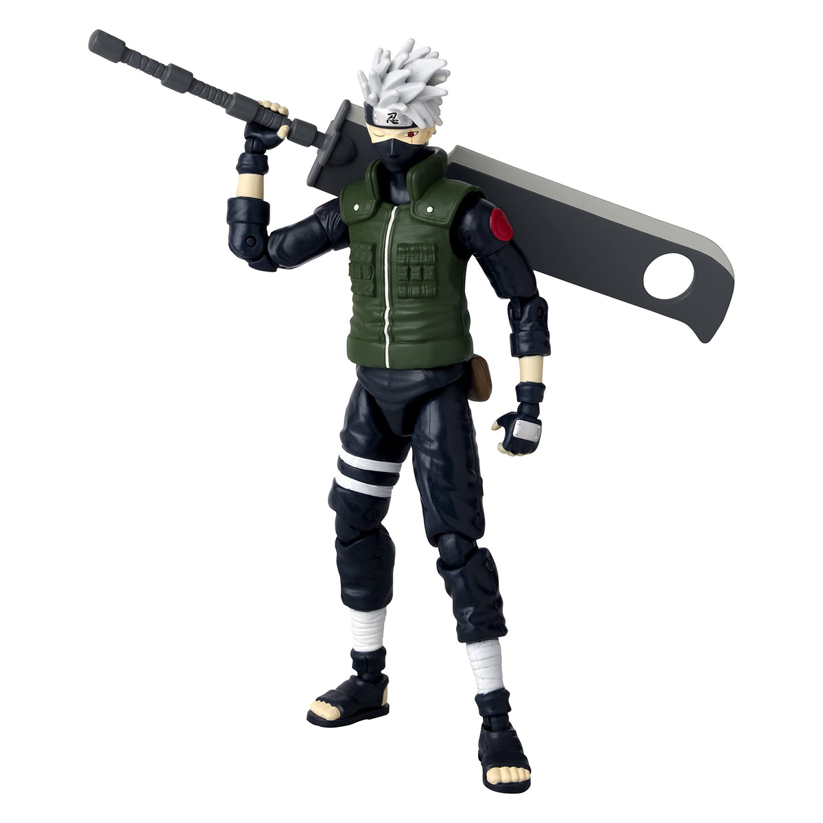 ANIME HEROES Kakashi Fourth War face sculpt for authentic display