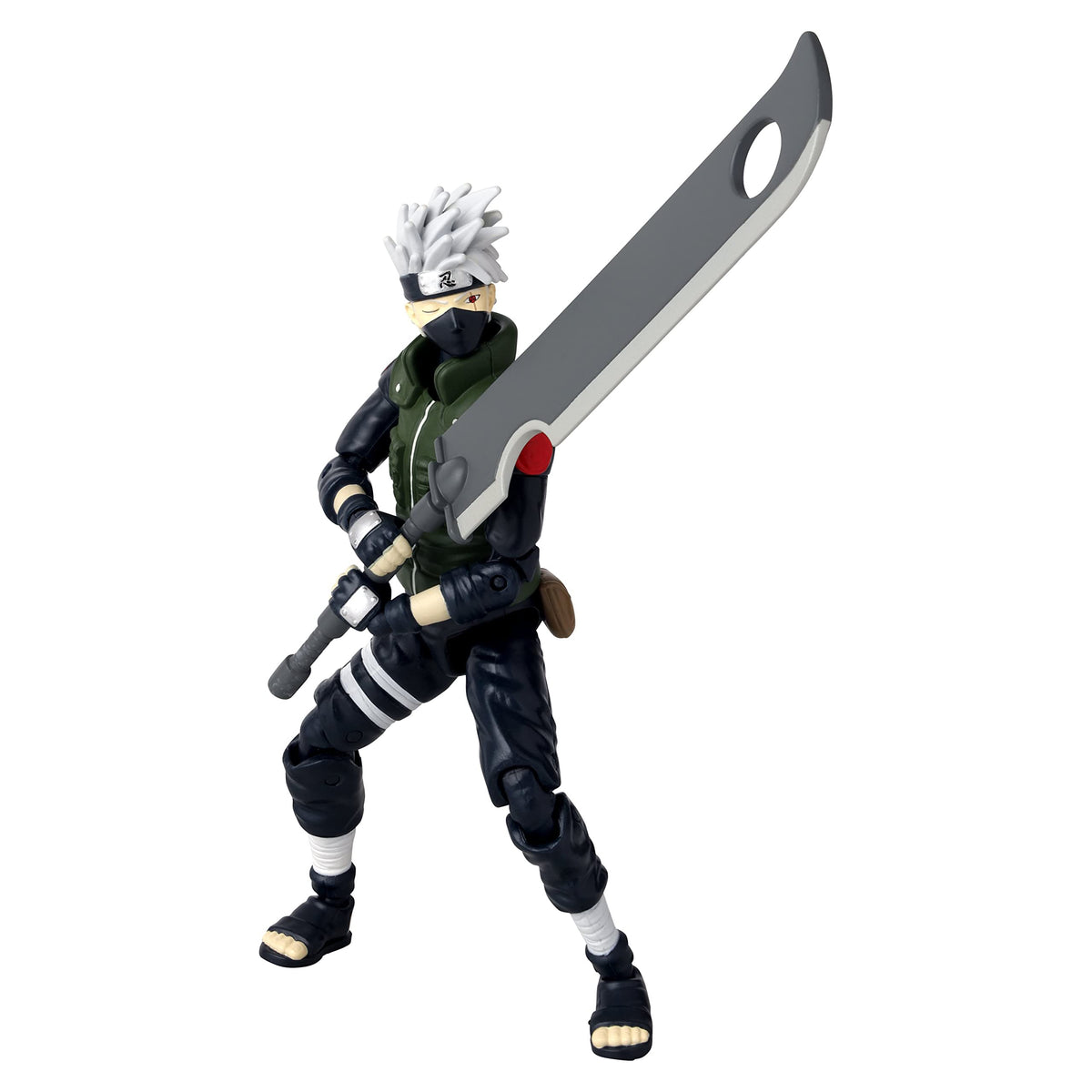 ANIME HEROES Kakashi interchangeable hands provide versatile display options
