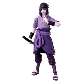 ANIME HEROES face deco mirrors Sasuke's determined expression for immersive scenes.