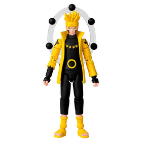 ANIME HEROES Naruto Uzumaki Sage Six Paths mode figure in dynamic pose for display