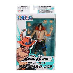 ANIME HEROES One Piece Ace diorama-friendly display setup