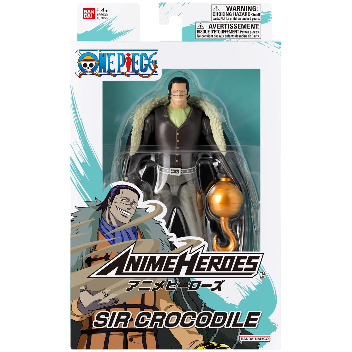 ANIME HEROES One Piece Crocodile display-ready figure for shelves