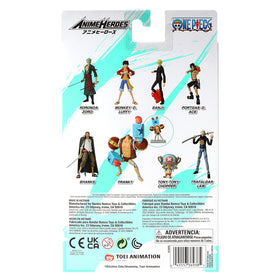 ANIME HEROES One Piece Franky action figure posed for diorama or battle scene