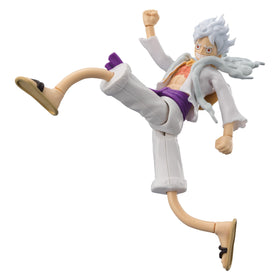 ANIME HEROES Luffy Gear 5 front view with detailed sculpt for display