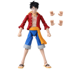 ANIME HEROES Luffy Renewal dynamic pose for action storytelling during playtime.