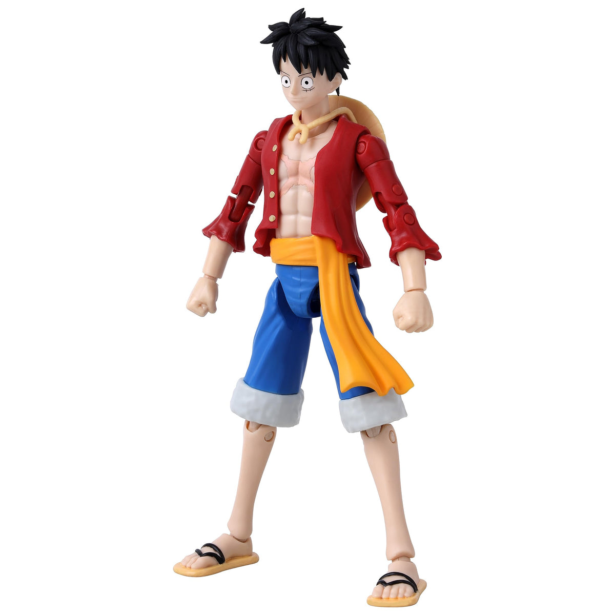 ANIME HEROES Luffy Renewal manga packaging highlighting collectible artwork and shelf presence.