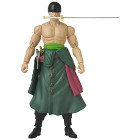 ANIME HEROES Zoro articulation highlights for versatile posing.
