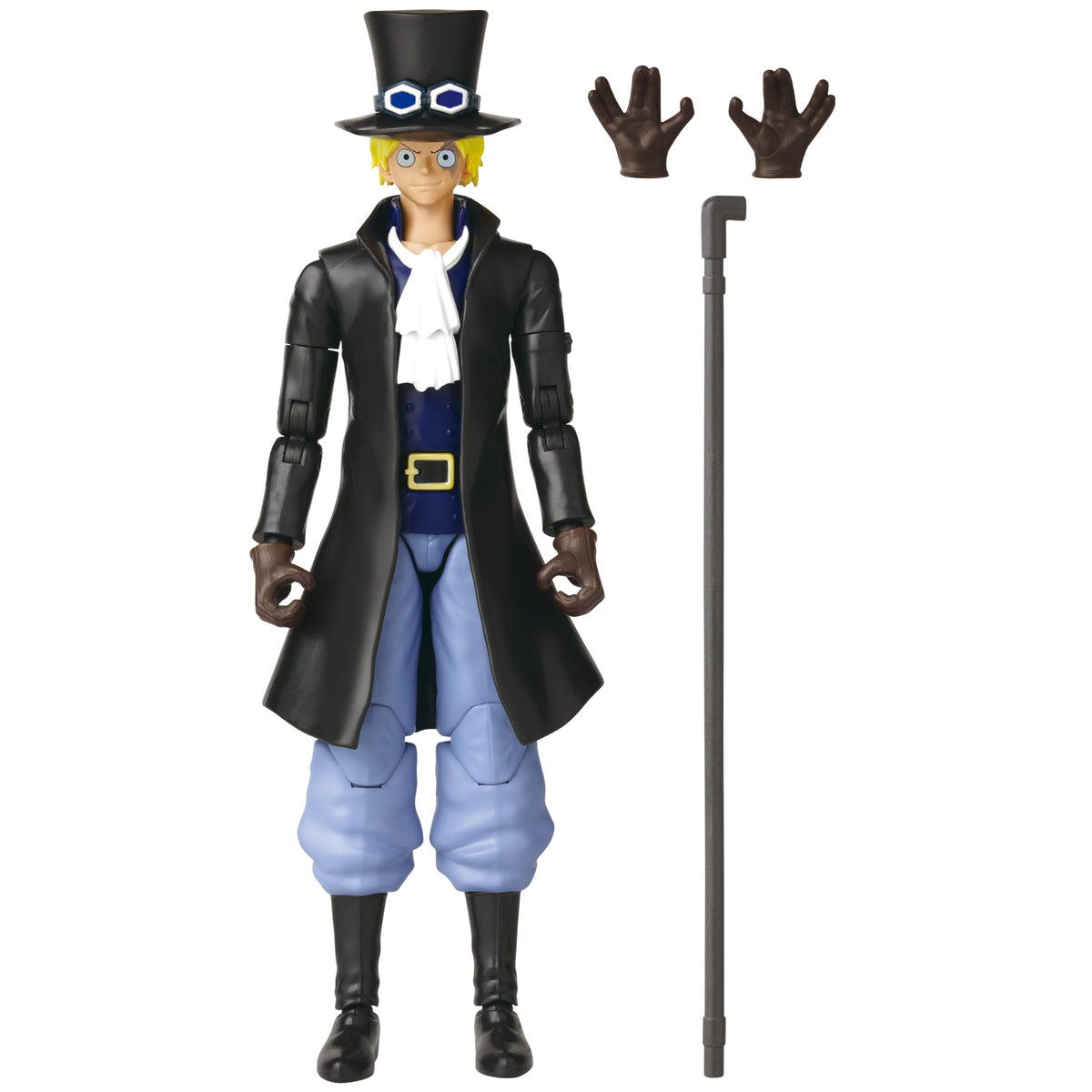 ANIME HEROES Sabo action figure packaging view suggests premium presentation quality