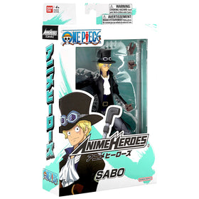 ANIME HEROES Sabo action figure size reference helps compare display spaces
