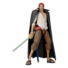 ANIME HEROES Shanks six point five inch scale enables iconic moments at home.
