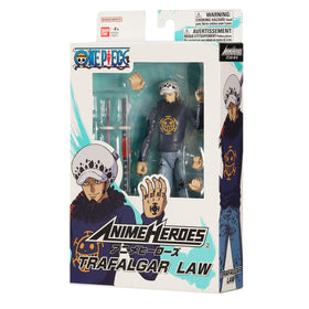 ANIME HEROES Trafalgar Law ready for shelf or diorama setups