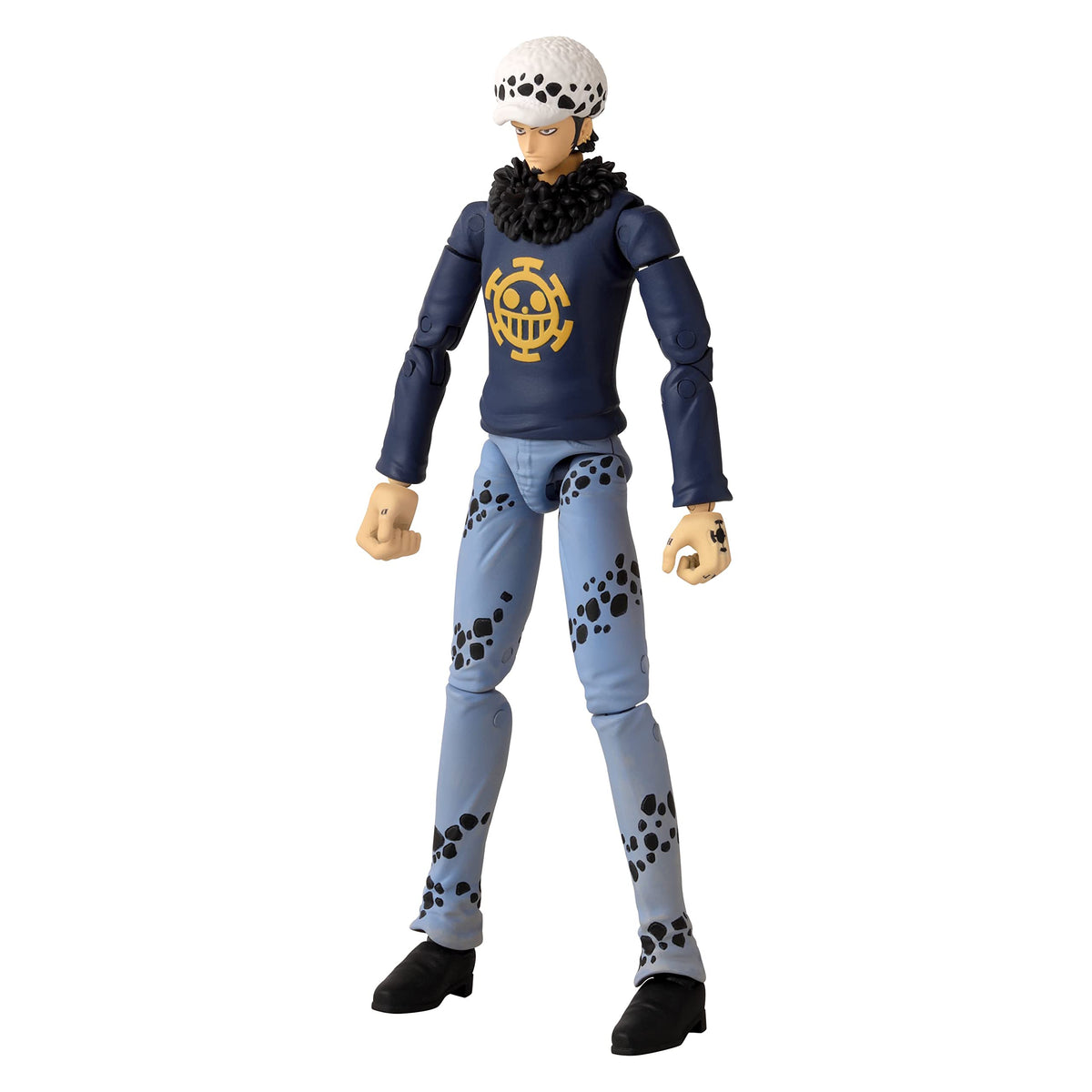ANIME HEROES Trafalgar Law interchangeable faces for varied expressions in display scenes