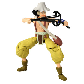 ANIME HEROES Usopp articulation points enable dynamic action poses